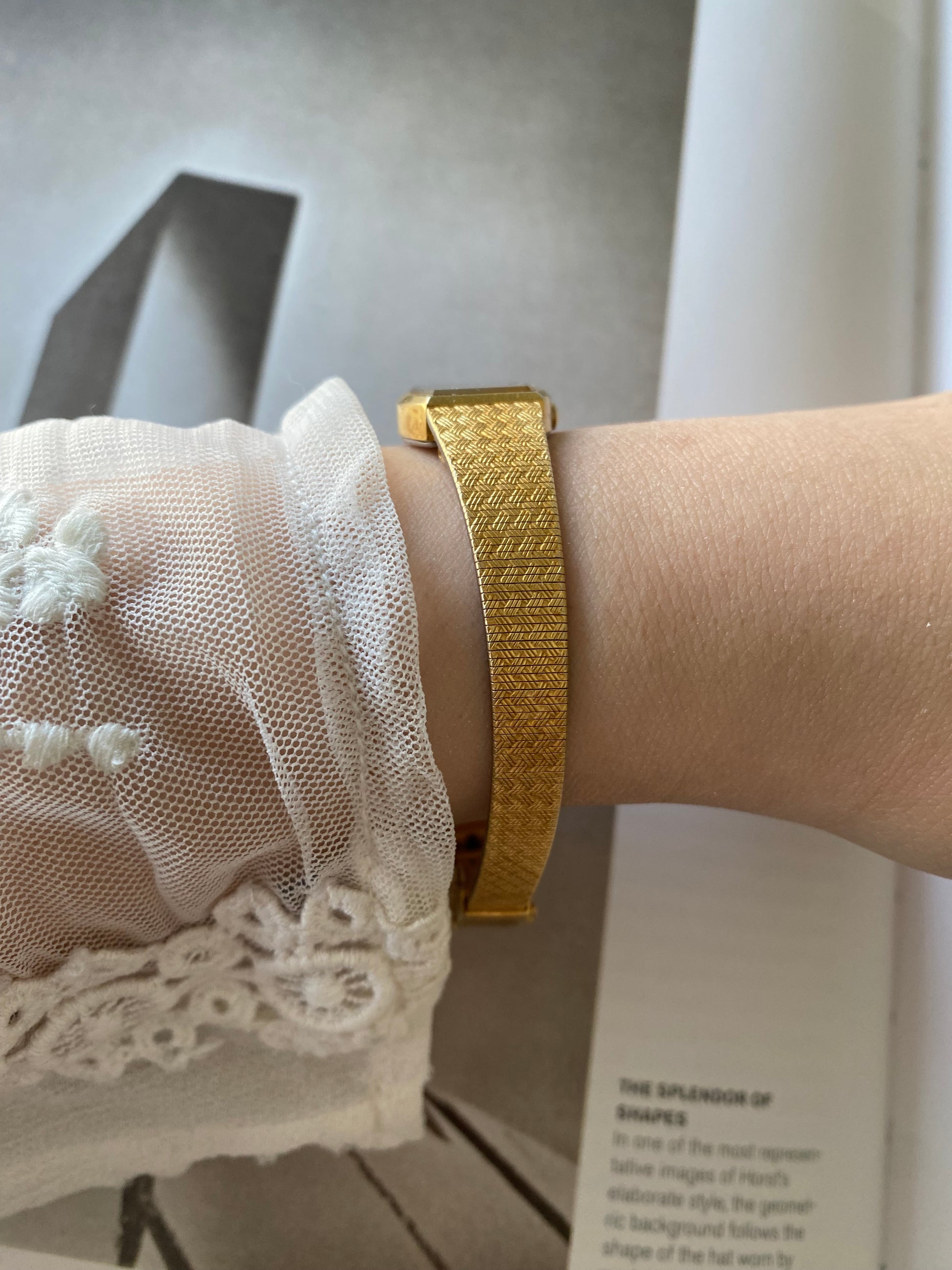 Vintage Gold Tone Orient Watch from the 1980s