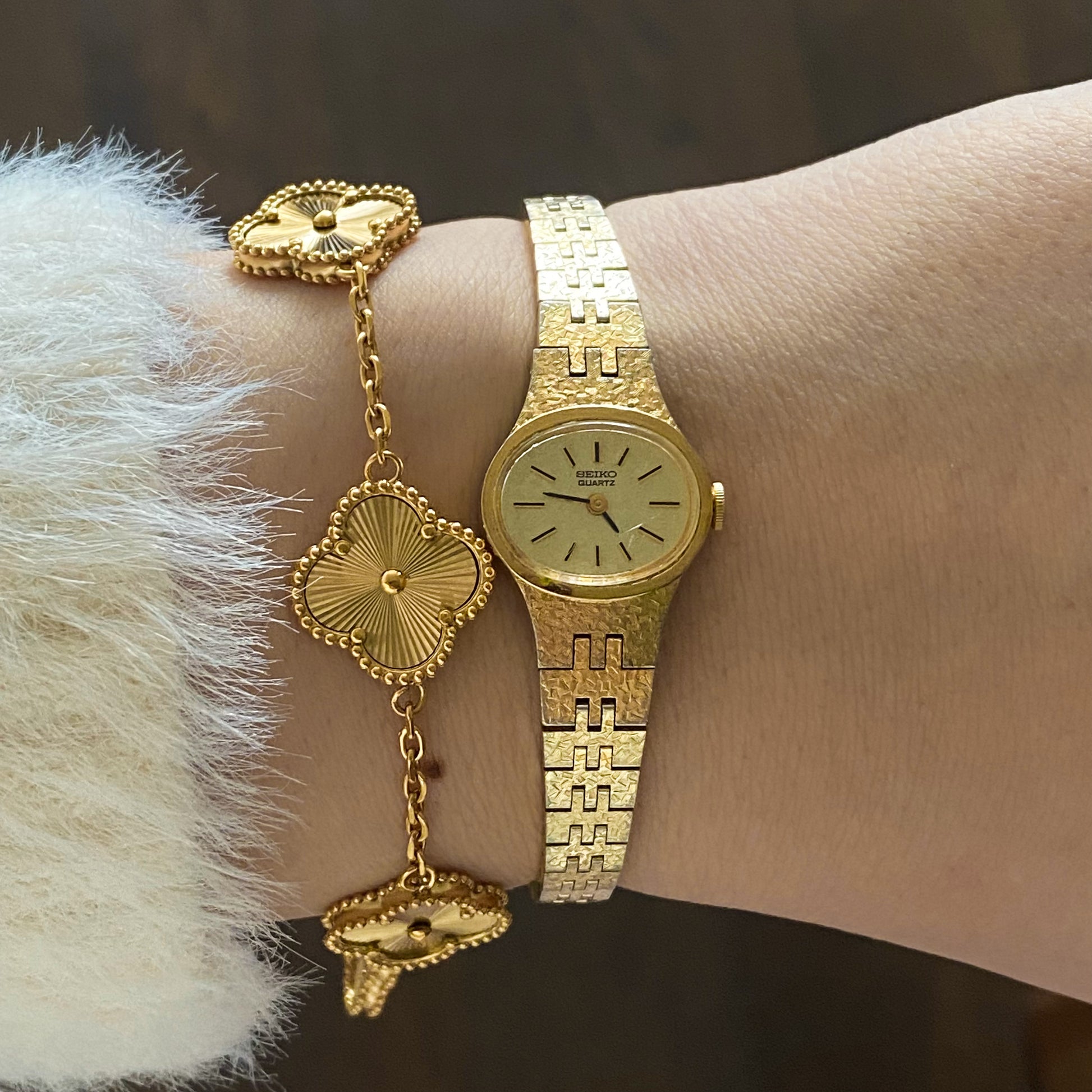 Vintage Gold Plated Seiko Watch