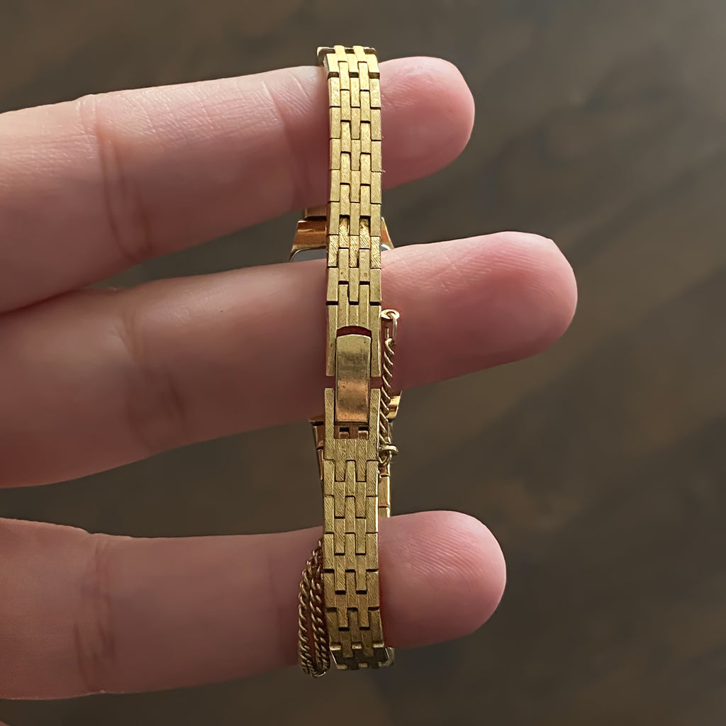 Vintage 80s Gold Plated Seiko